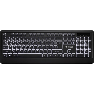 Product Ασύρματο Πληκτρολόγιο Yenkee Backlit quiet USB with low-profile keys base image