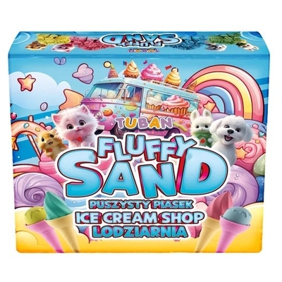 Product Παιχνίδι Κατασκευής Tuban Fluffy Sand - Ice Cream Shop base image