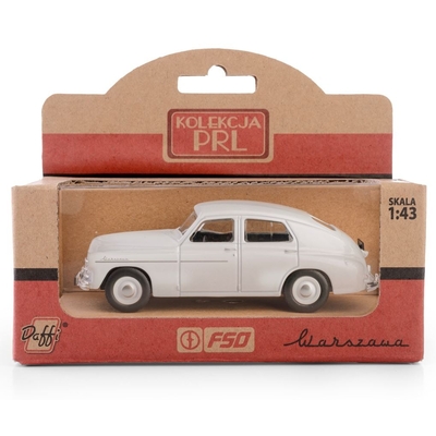 Product Αυτοκινητάκι Daffi Vehicle PRL WARSAW M20 - White base image