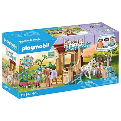Product Playmobil set Horses 71494 Riding stable base image