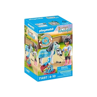 Product Playmobil Figures Set Horses 71497 Horse Therapist  base image