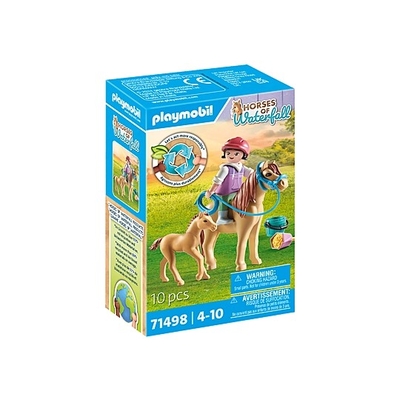 Product Playmobil Figures Set Horses 71498 Child With Pony And Foal base image