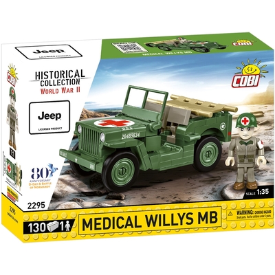 Product Παιχνίδι Κατασκευής Cobi Klocki Blocks Medical Willys Mb base image