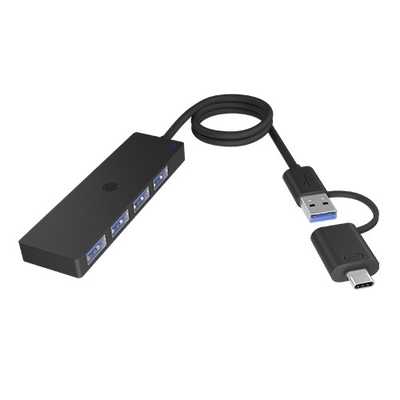 Product USB Hub Icybox Icy Box Ib- 1424-C3 4-Port Usb Type-A base image