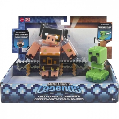 Product Φιγούρα Mattel Minecraft Legends Creeper Vs Piglin base image