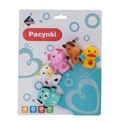 Product Μαριονέτα Δακτύλου Askato - Farm Animals base image