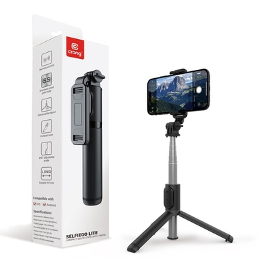 Product Selfie Stick Crong Compact Bluetooth tripod Black base image