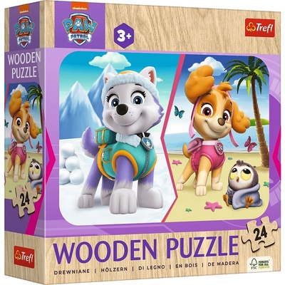 Product Παζλ Wooden 24 Κομμάτια Girls Paw Patrol base image