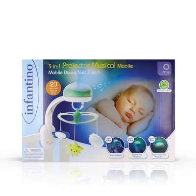 Product Βρεφικό Παιχνίδι B-Kids Infantino Music Box Green base image
