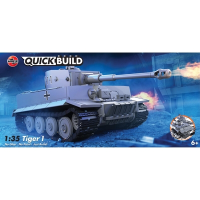 Product Φιγούρα Μοντελισμού Airfix Quickbuild Tiger I 1/35 base image