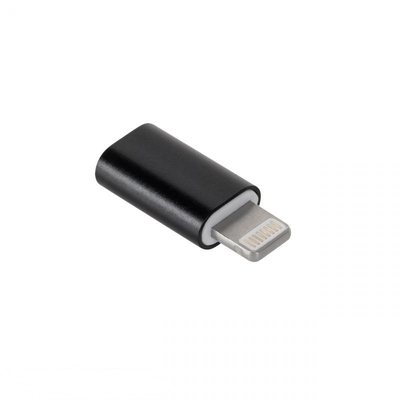 Product Αντάπτορας USB M-Life MicroUSB σε Lightning Port (iPhone) Μαύρος base image