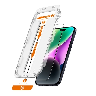 Product Screen Protector Crong Tempered glass iPhone 14/13/13 Pro (2 pieces) base image