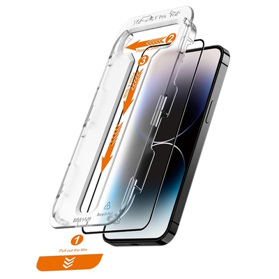 Product Screen Protector Crong Tempered glass iPhone 14 Pro (2 pieces) EasyS base image
