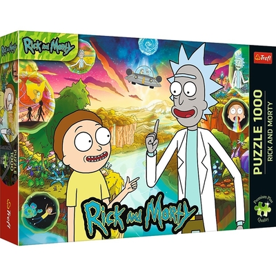 Product Παζλ Trefl 1000 pieces Premium Plus Rick and Morty base image