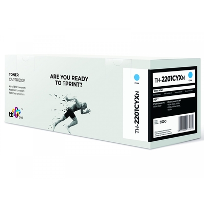 Product Toner Συμβατό Tb Print Για Hp Color Laserjet Pro 4202 W2201x Th-2200cyxn Cyan base image