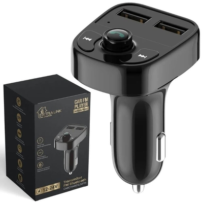 Product FM Transmitter Extralink Fm Do Samochodu Z Funkcj? ?adowania Smart Life 2xusb-A  base image