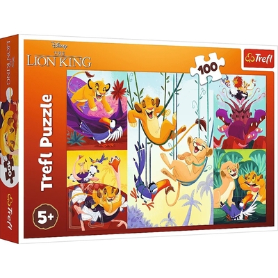 Product Παζλ 100 Pieces Brave Lion King base image
