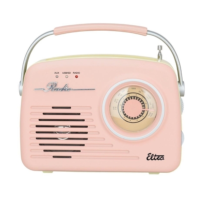 Product Ραδιόφωνο Eltra Radio Luiza Retro Sp-11 Mp3 Usb Sd Pink base image
