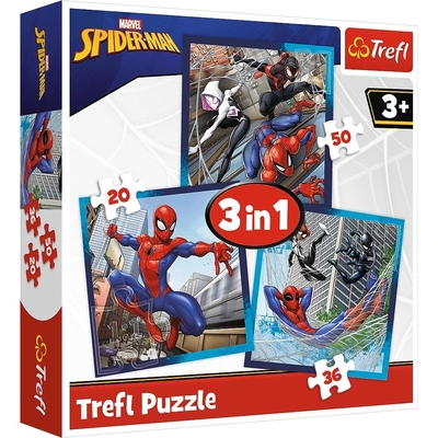 Product Παζλ 3in1 Spiderman Spider Friends base image