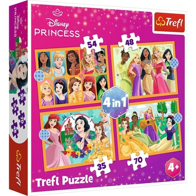 Product Παζλ 4in1 Disney Princess base image