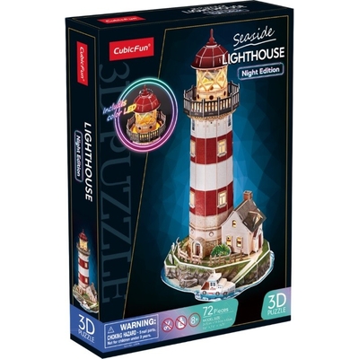 Product Παζλ 3d 72 Pieces Lanterns Night Version base image