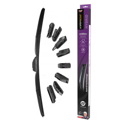 Product Υαλοκαθαριστήρας Moje Auto Hybrid 92-H22, 22" (550mm), 9 αντάπτορες base image