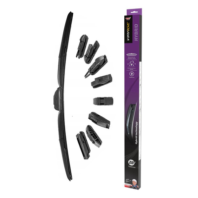 Product Υαλοκαθαριστήρας Moje Auto Hybrid 92-H28, 28" (700mm), 9 αντάπτορες base image