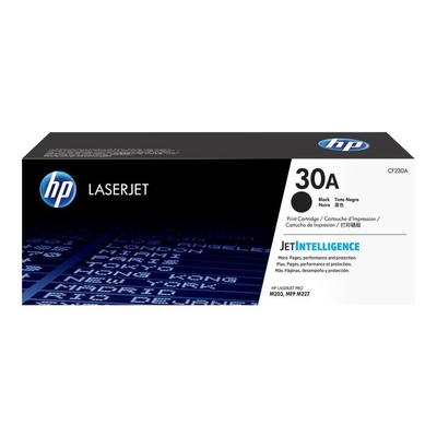 Product Toner HP 30A - Black - Original - LaserJet (CF230A) base image