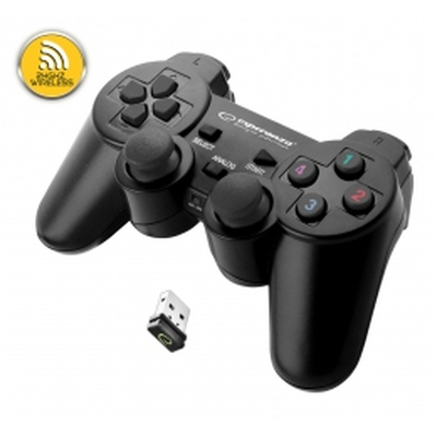 Product Gamepad Esperanza EGG108K PC,Playstation 3 Analogue / Digital USB 2.0 Black base image