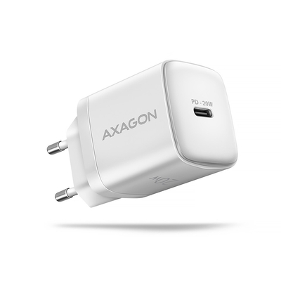 Product Φορτιστής Πρίζας Axagon Acu-Pd20w Pd&Pq Wall 20w 1x Port White base image