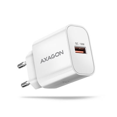 Product Φορτιστής Πρίζας Axagon Acu-Qc18w Qc Wall Charg Er 18w 1x Port Usb-A Wh base image