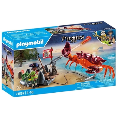 Product Playmobil Figures Set Pirates 71532 Walka Z Ogromnym Krabem base image