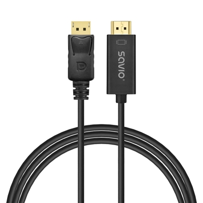 Product Καλώδιο Savio Dp-Hdmi Cl-183 1,5m, Savio base image