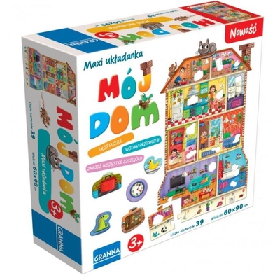 Product Παζλ Maxi Uk?adanka Z Dziurkami M?j Dom base image