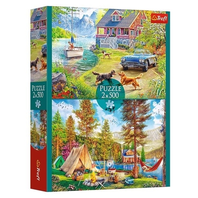 Product Παζλ 2x500 Pieces Summer Relax base image