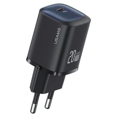Product Φορτιστής Πρίζας Usams 20w Gan Usb-C Fast Charging Cc248 Bla base image