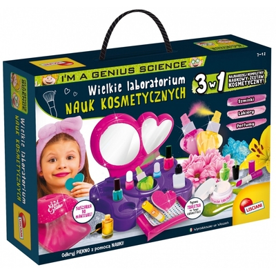 Product Εκπαιδευτικό Παιχνίδι Lisciani Set Im a Genius Cosmetic sciences base image