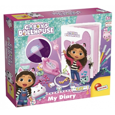 Product Παιδικές Χειροτεχνίες Lisciani Diary Gabbys Dollhouse base image