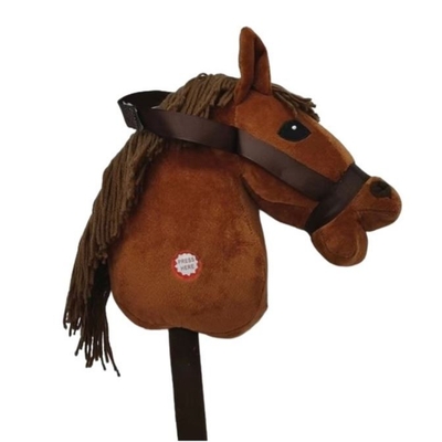 Product Λούτρινο Norimpex Brown Horse Head On A Stick With Sound base image