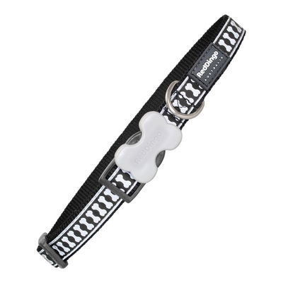 Product Κολλάρο Σκύλου Red Dingo Αντανακλαστική Μαύρο (2,5 x 41-63 cm) base image