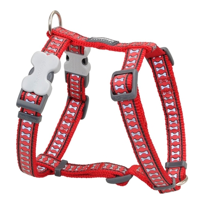 Product Λουρί Σκύλου Red Dingo Κόκαλο Αντανακλαστική 46-76 cm Κόκκινο base image