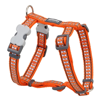 Product Λουρί Σκύλου Red Dingo Κόκαλο Αντανακλαστική 46-76 cm Πορτοκαλί base image