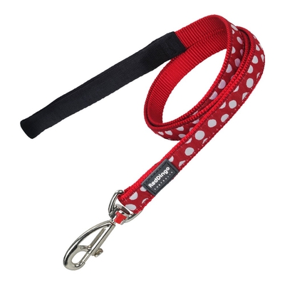 Product Λουρί Σκύλου Red Dingo Κόκκινο Πόντοι (1,2 x 120 cm) base image