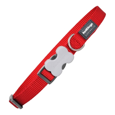 Product Κολλάρο Σκύλου Red Dingo Λείο Κόκκινο (1,5 x 24-36 cm) base image