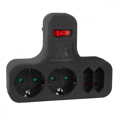 Product Ταφ Maclean Thief splitter 4 socket MCE224G base image