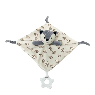 Product Πανάκι Μωρού Tulilo Cuddly toy Milus Fox creme 25x25 cm base image