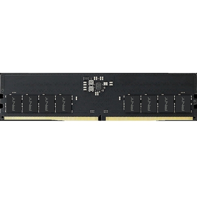 Product Μνήμη Ram Σταθερού PNY DDR5 32GB 4800 Bulk Md32gsd54800-Blk base image
