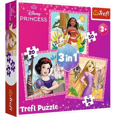 Product Παζλ 3in1 Disney Princesses Beautiful Flowers base image