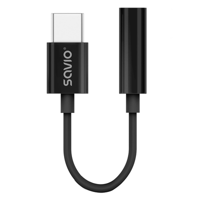 Product Αντάπτορας Savio Audio Usb-C Jack 3,5mm Ak-74 base image
