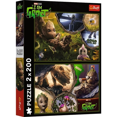 Product Παζλ 2x200 Κομμάτια Groot Guardians Of The Galaxy Marvel base image